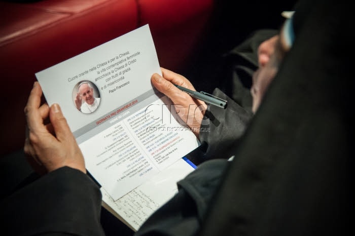 Programme du colloque sur la vie contemplative, organisé à l’Université pontificale du Latran