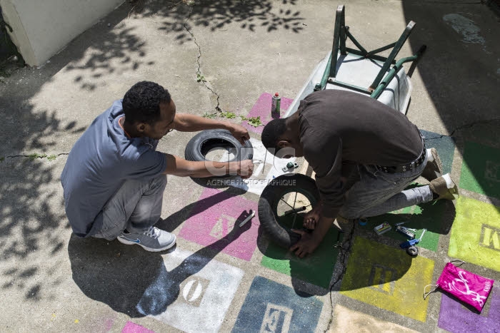 Jeunes migrants, dispositif d'insertion sociale et professionnelle en Ile-de-France.