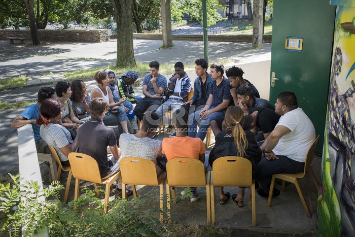 Jeunes migrants, dispositif d'insertion sociale et professionnelle en Ile-de-France.
