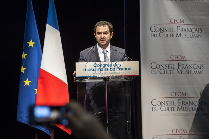 Congrès des musulmans de France à Paris.