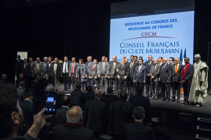 Congrès des musulmans de France à Paris.