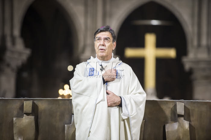 Messe de l'Immaculée Conception, Mgr Michel AUPETIT, archevêque de Paris.