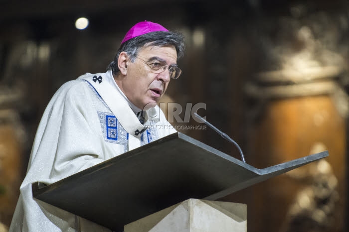 Messe de l'Immaculée Conception, Mgr Michel AUPETIT, archevêque de Paris.