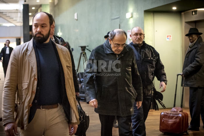 Procès du Cardinal Philippe BARBARIN au tribunal correctionnel de Lyon.