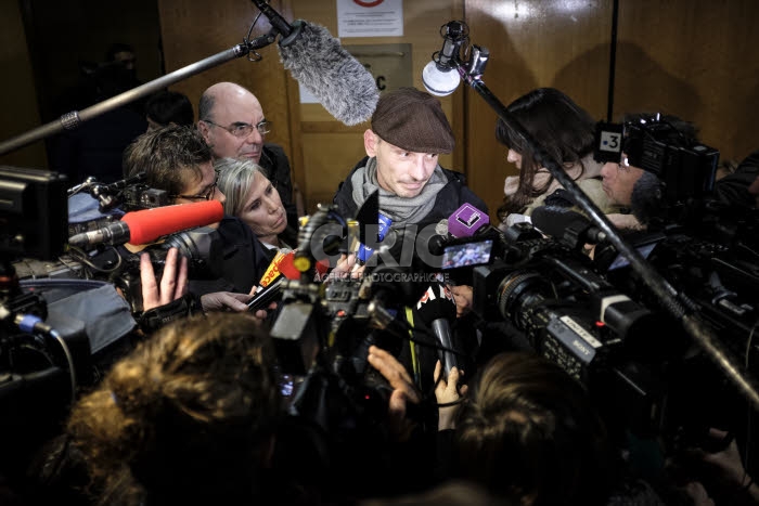 Procès du Card. BARBARIN, Pierre-Emmanuel GERMAIN -THILL, porte parole de l'association "la parole libérée".