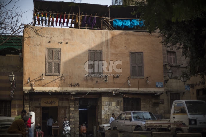 Teinturerie de Hadj Slamah. Le Caire, Egypte.