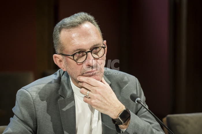 Mgr Olivier RIBADEAU DUMAS, secrètaire général et porte parole de la CEF.