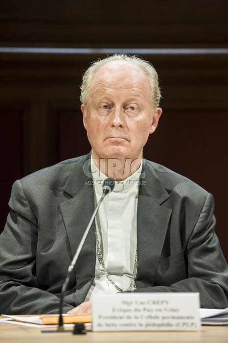 Mgr Luc CREPY, évêque du Puy-en-Velay, pdt de la CPLP.