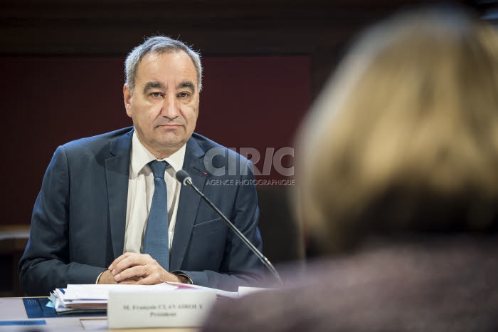 Pasteur François CLAVAIROLY, pdt de la Fédération protestante de France