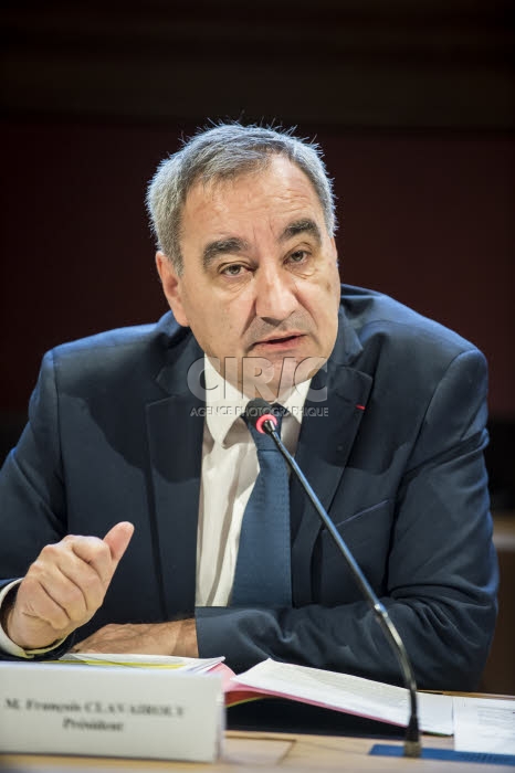 Pasteur François CLAVAIROLY, pdt de la Fédération protestante de France