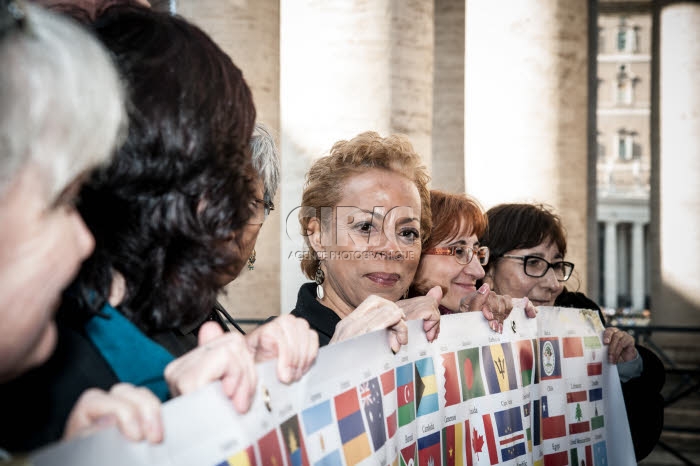 Abus sexuels dans l’Eglise, manifestation de membres de ECA.