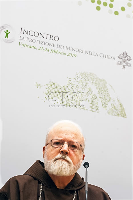 February 22, 2019 : Briefing on the meeting "The Protection of Minors in the Church" at the Augustinianum Patristic Institute in Rome.