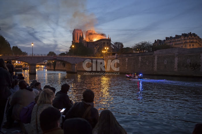 Incendie de la cathédrale Notre Dame de Paris