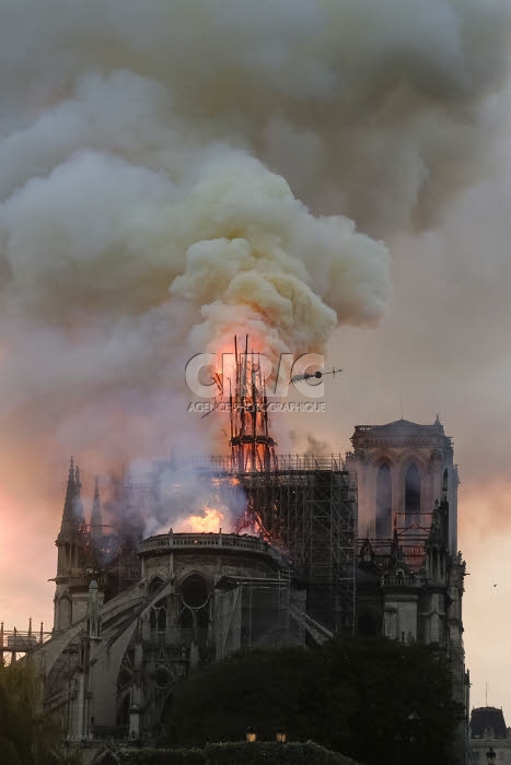 Incendie de la cathédrale Notre Dame de Paris