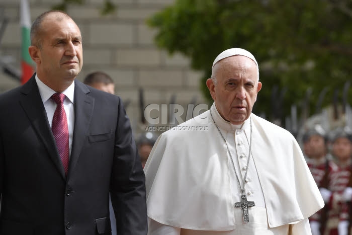 Voyage apostolique du pape François en Bulgarie.