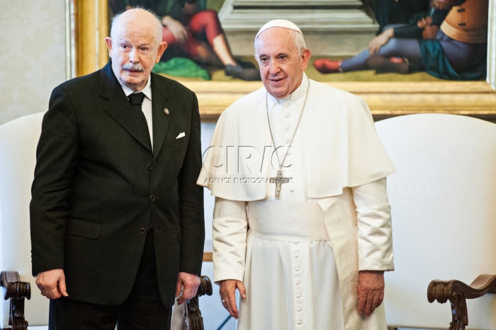 Fra' Giacomo DALLA TORRE DEL TEMPIO DI SANGUINETTO au Vatican.