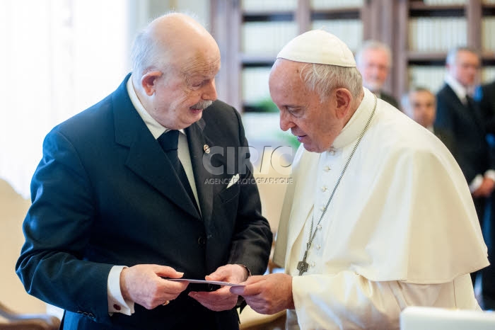 Fra' Giacomo DALLA TORRE DEL TEMPIO DI SANGUINETTO au Vatican.