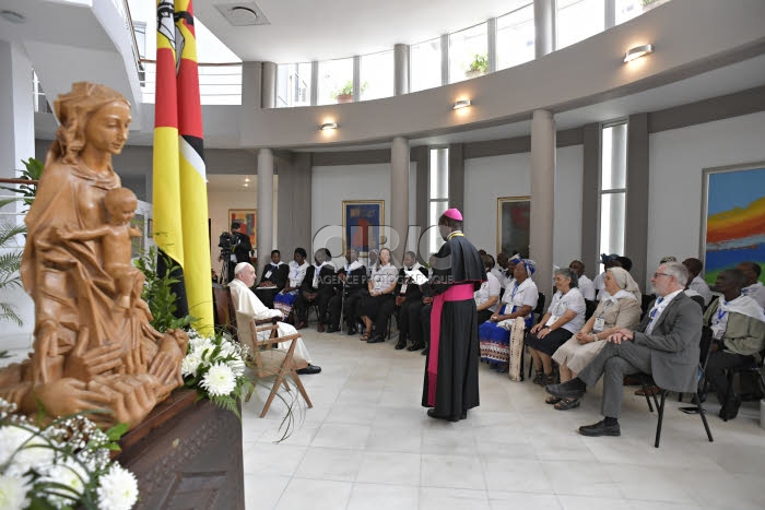 Voyage apostolique du pape François au Mozambique.