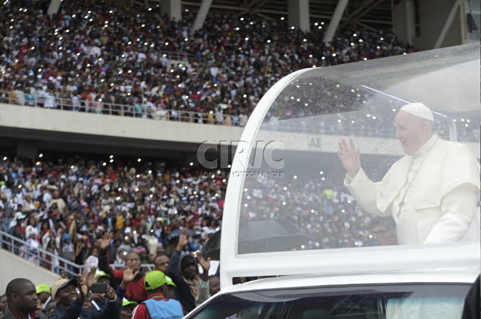 Voyage apostolique du pape François au Mozambique.