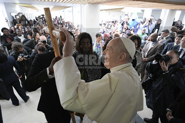 Voyage apostolique du pape François au Mozambique.