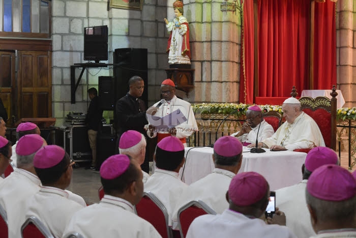 Voyage apostolique du pape François à Madagascar, Afrique australe.