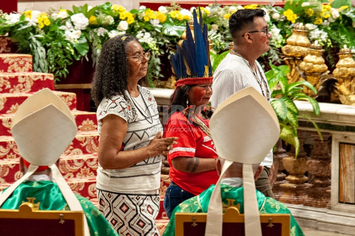 Messe pour l'ouverture du synode spécial des évêques sur l'Amazonie