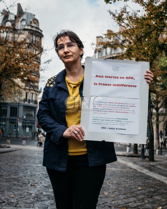 Manifestation de "Marchons enfants" opposé à la PMA pour toutes et au projet de loi bioéthique 2020