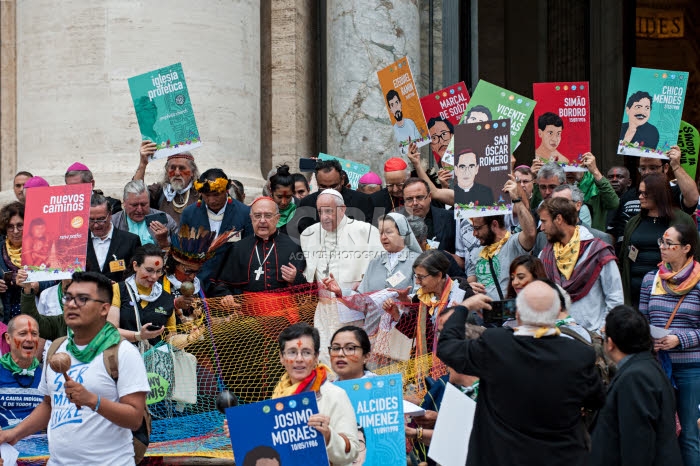 Synode sur l’Amazonie au Vatican.