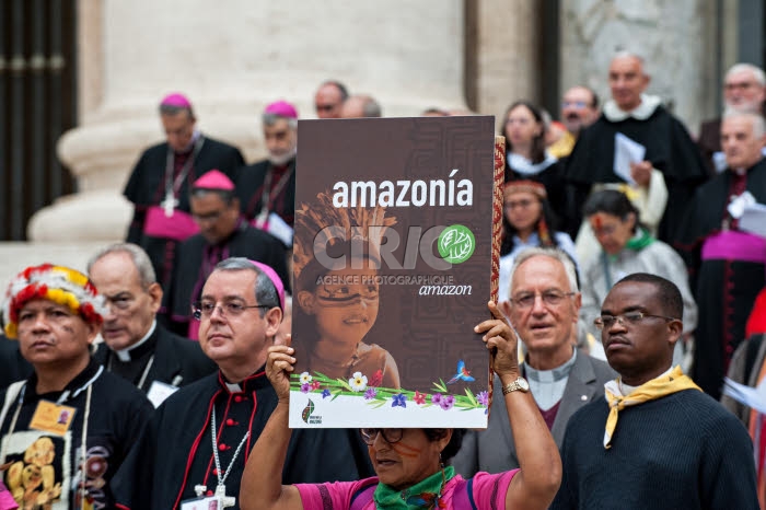 Synode sur l’Amazonie au Vatican.