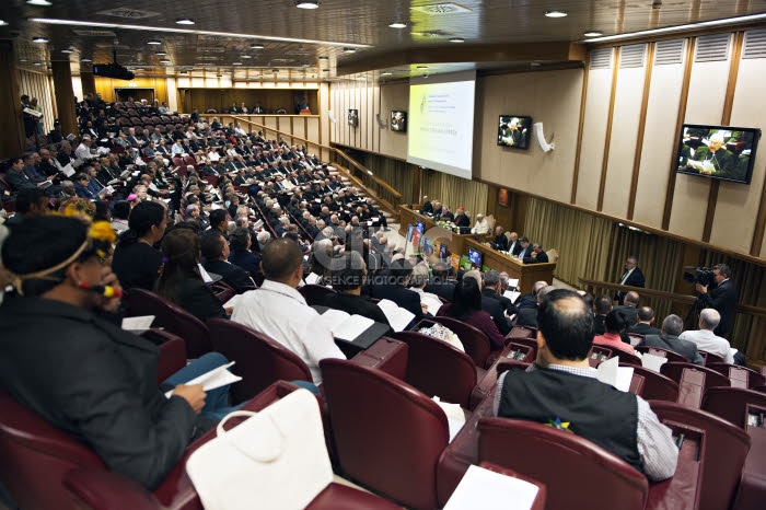Synode sur l’Amazonie au Vatican.