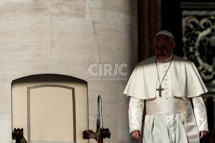Audience générale du mercredi au Vatican.