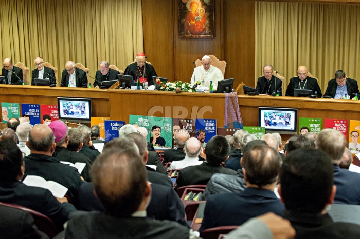 Synode sur l’Amazonie au Vatican.