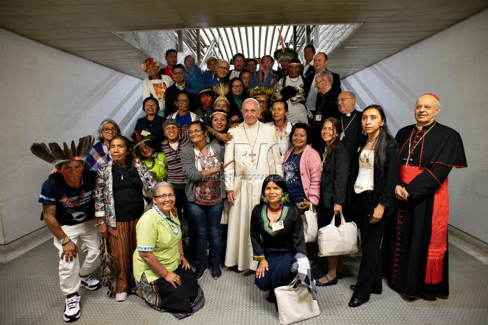 Synode sur l’Amazonie au Vatican.