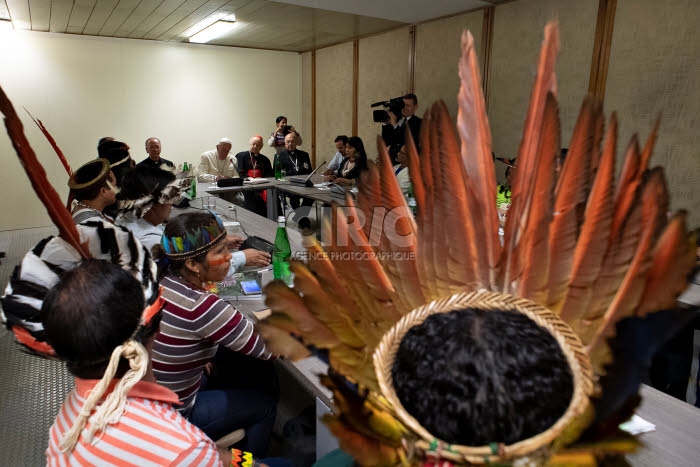 Synode sur l’Amazonie au Vatican.