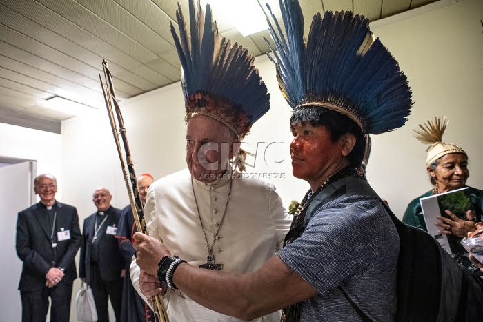 Synode sur l’Amazonie au Vatican.