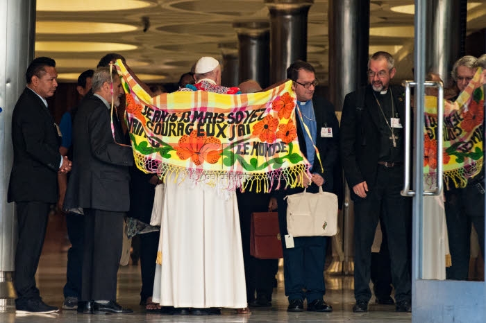 Synode sur l’Amazonie au Vatican.