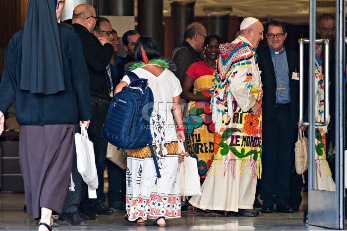 Synode sur l’Amazonie au Vatican.