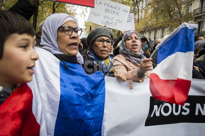 Marche contre l'islamophobie