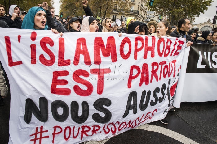 Marche contre l'islamophobie