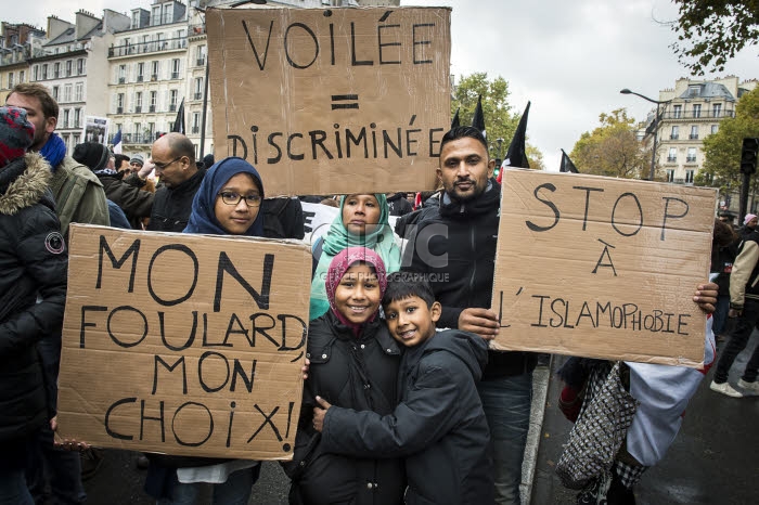 Marche contre l'islamophobie