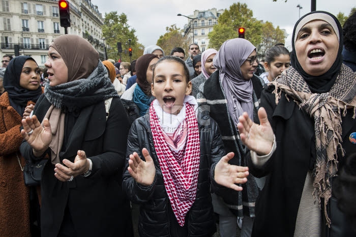 Marche contre l'islamophobie