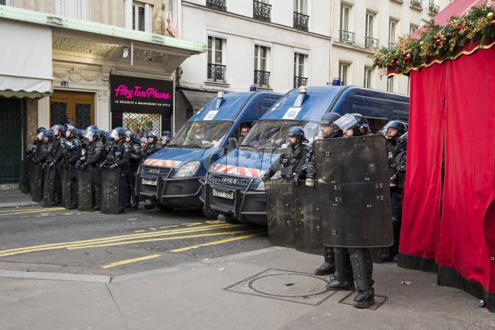 Manifestation contre le projet de réforme des retraites.