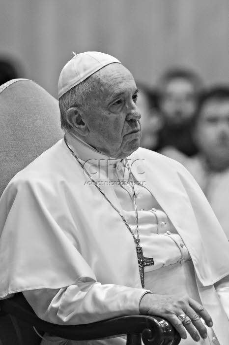 Le pape François.