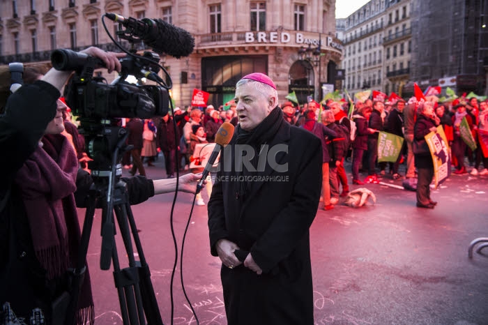 Manifestation contre la réforme de la PMA, la GPA, le projet de loi bioéthique.