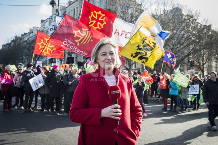 Manifestation contre la réforme de la PMA, la GPA, le projet de loi bioéthique.