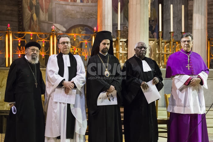 Célébration oecuménique de la semaine de l'unité des chrétiens.