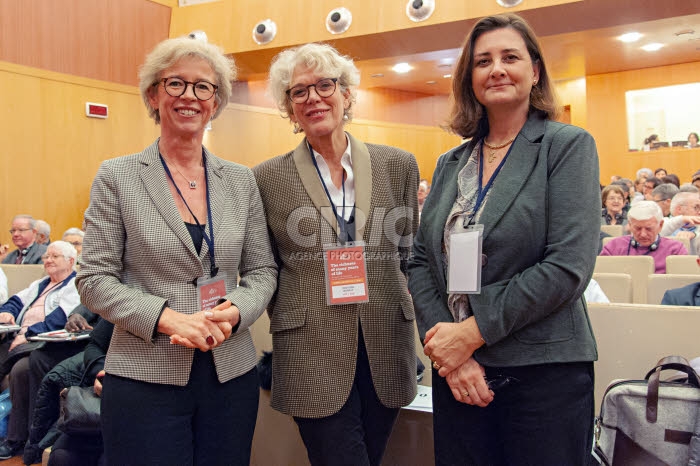 Linda GHISONI, Cristiane MURRAY and Gabriella GAMBINO.