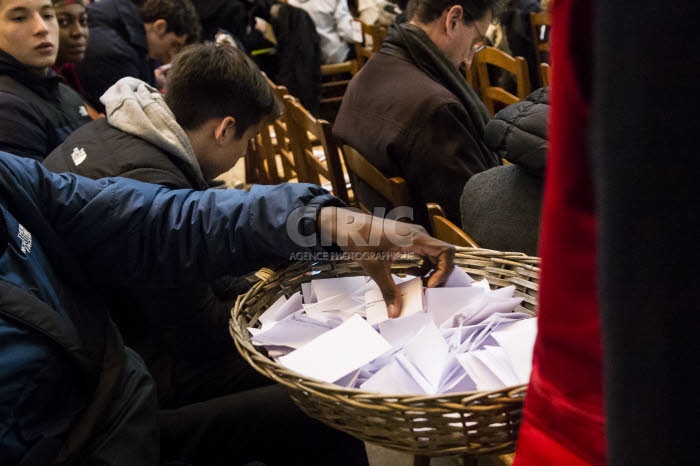 Appel décisif des catéchumènes.