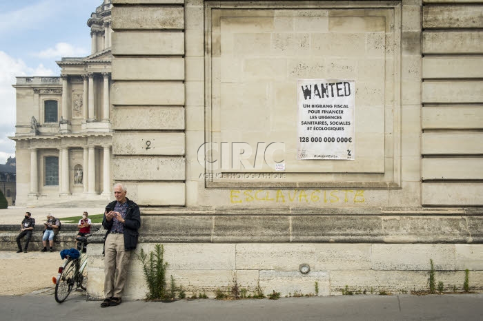 Manifestaton des personnels soignants à Paris.