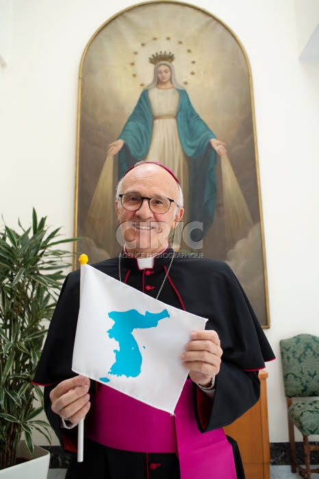 Mgr Alfred XUEREB, nonce apostolique en Corée et en Mongolie.